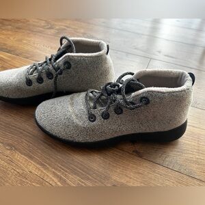 Allbirds Men's Wool Runner-up Mizzles In Atlas Black Sole 12